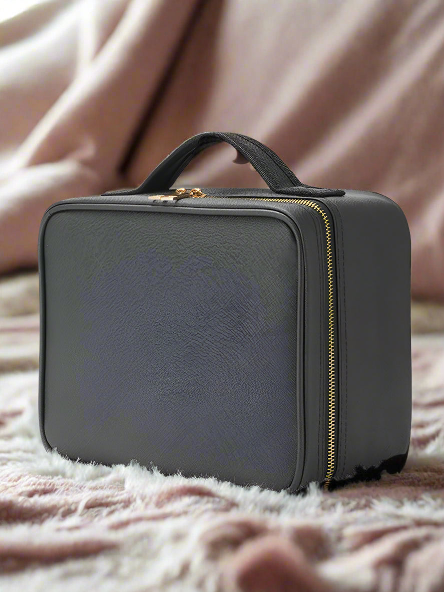 Makeup Bag With Led Mirror